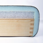 Habys Therapieliege klappbar 3,5 cm blau