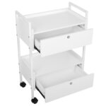 Habys Trolley mit 2 Schubladen weiß Vela