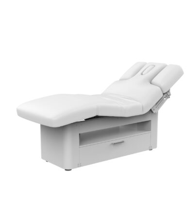 Silverfox elektrische Massageliege Heizfunktion weiß CELEST