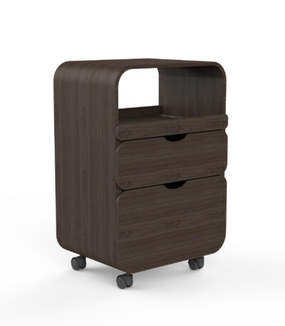 Silverfox Rollwagen 2 Schubladen wenge THUL